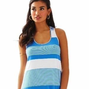 Lilly Pulitzer Melle Striped Trapeze Tank Dress